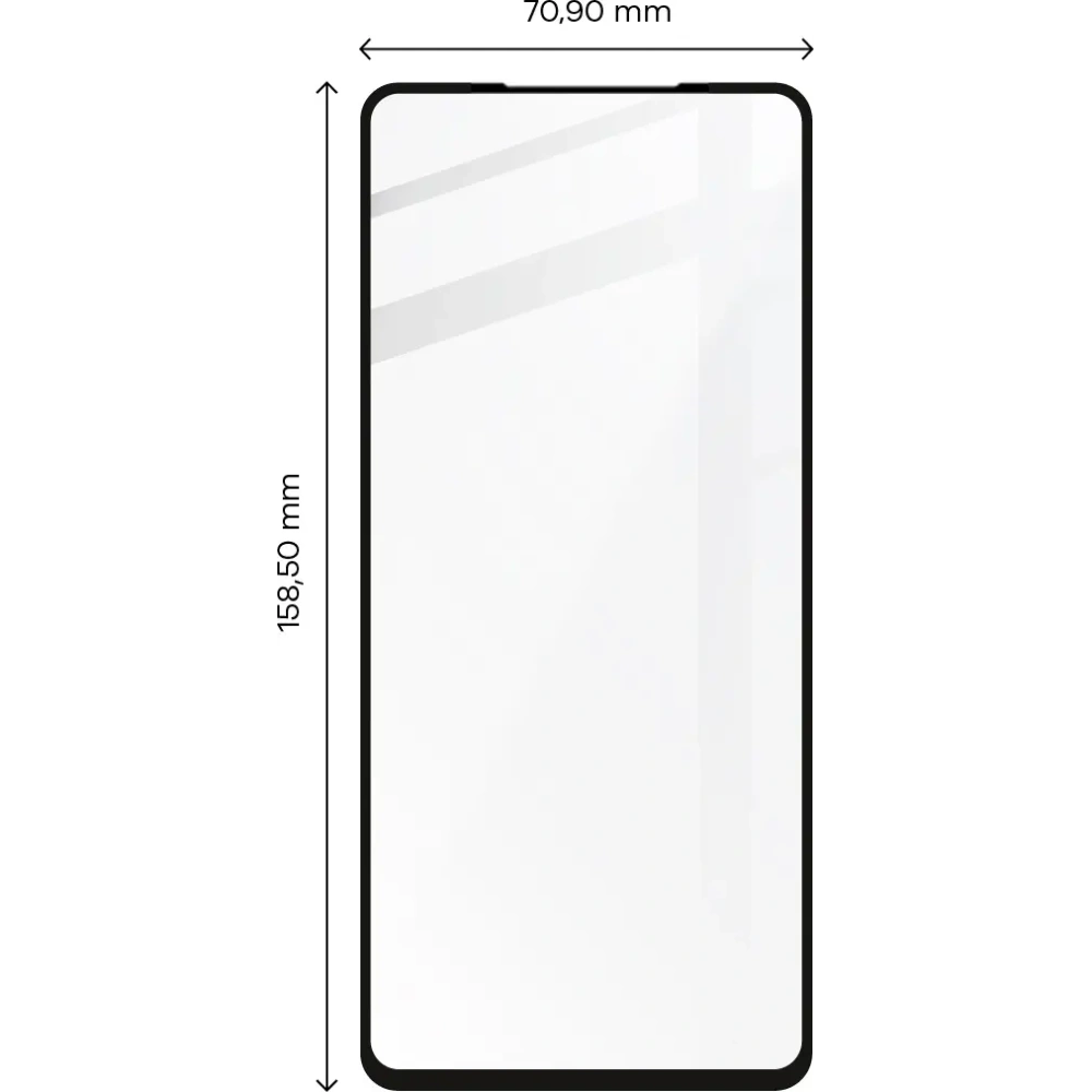 Hurtownia GSM - Bizon Glass Edge Redmi Note 10 Pro fekete - BIZ2248 - {ean13} - Hurt