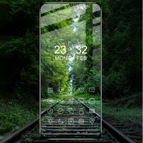 Szkło hartowane Bizon Glass Edge do Redmi Note 10 Pro czarne