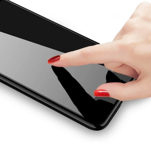 Szkło hartowane Bizon Glass Edge do Redmi Note 10 Pro czarne