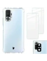 Bizon Case Clear Pack Hülle + 2x Schutzglas + Linsen Glas Xiaomi Redmi Note 10 Pro klar