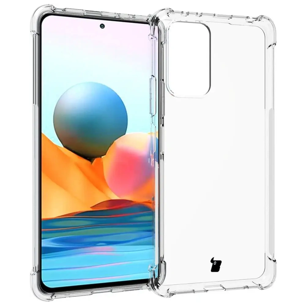 Hurtownia GSM - Bizon Case Clear Pack carcasă + 2x sticlă pentru ecran + sticlă pentru lentilă Xiaomi Redmi Note 10 Pro transparentă - BIZ2249 - {ean13} - Hurt