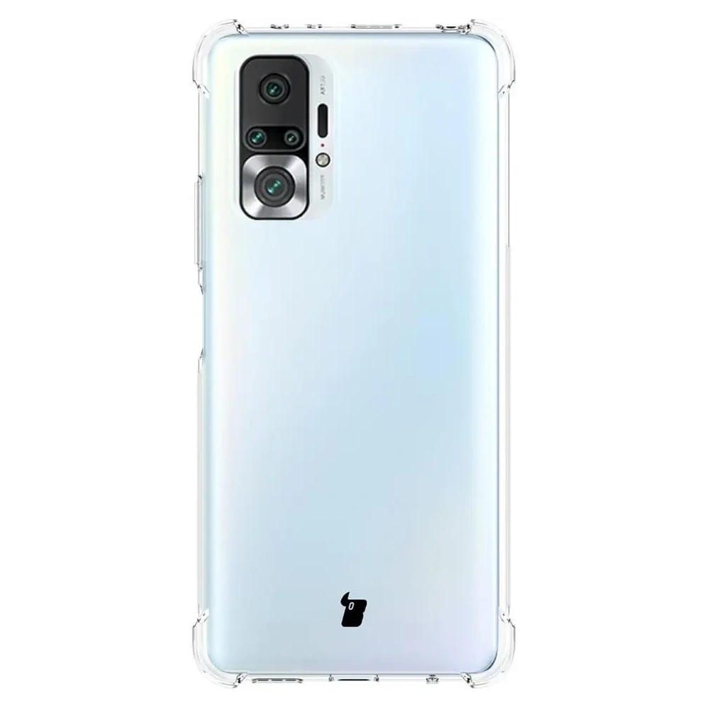 Hurtownia GSM - Bizon Case Clear Pack carcasă + 2x sticlă pentru ecran + sticlă pentru lentilă Xiaomi Redmi Note 10 Pro transparentă - BIZ2249 - {ean13} - Hurt