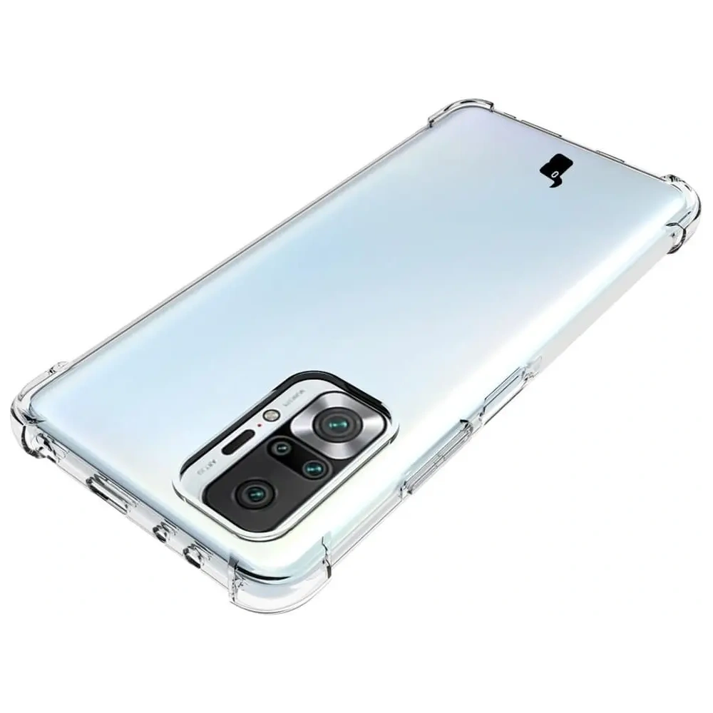 Hurtownia GSM - Bizon Case Clear Pack carcasă + 2x sticlă pentru ecran + sticlă pentru lentilă Xiaomi Redmi Note 10 Pro transparentă - BIZ2249 - {ean13} - Hurt