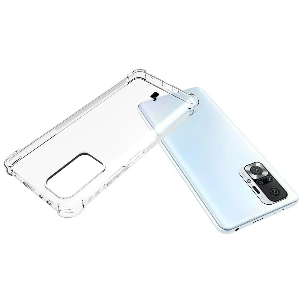 Hurtownia GSM - Bizon Case Clear Pack carcasă + 2x sticlă pentru ecran + sticlă pentru lentilă Xiaomi Redmi Note 10 Pro transparentă - BIZ2249 - {ean13} - Hurt
