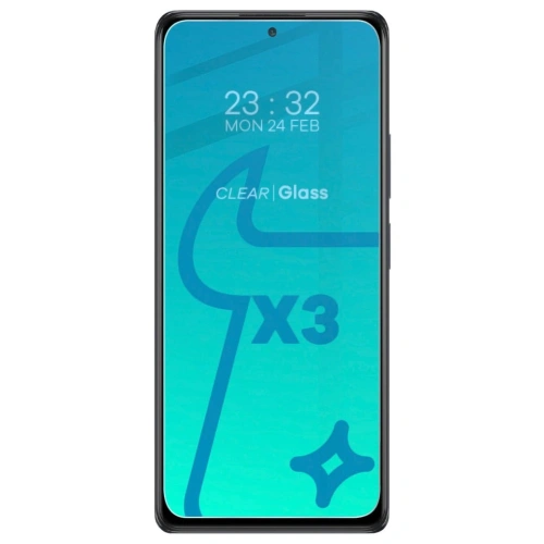 Szkło hartowane Bizon Glass Clear - 3 szt. + obiektyw Redmi Note 10 Pro