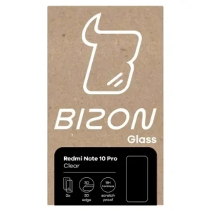 Hurtownia GSM - Bizon Sticlă Clară din sticlă întărită - 3 buc. + sticlă de lentilă pentru Redmi Note 10 Pro - BIZ2250 - {ean13} - Hurt