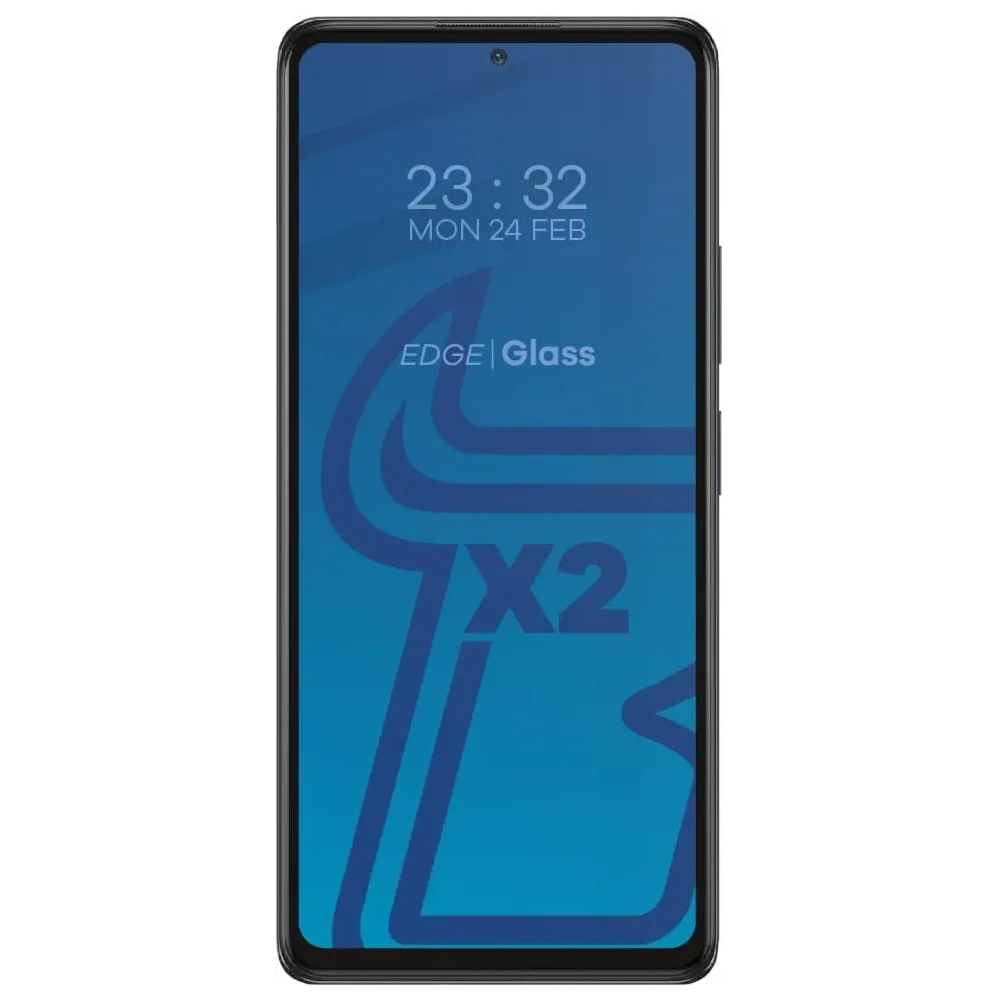 Hurtownia GSM - Bizon Glass Edge gehärtetes Glas - [2 PACK] + Linsenschutz für Redmi Note 10 Pro schwarz - BIZ2251 - {ean13} - Hurt