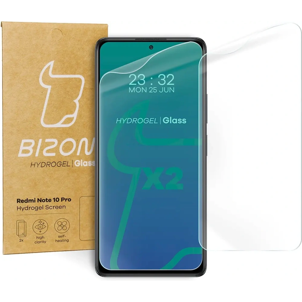 Wholesale Bizon Glass Hydrogel Xiaomi Redmi Note 10 Pro [2 PACK] - BIZ2252 - {ean13} - Hurt