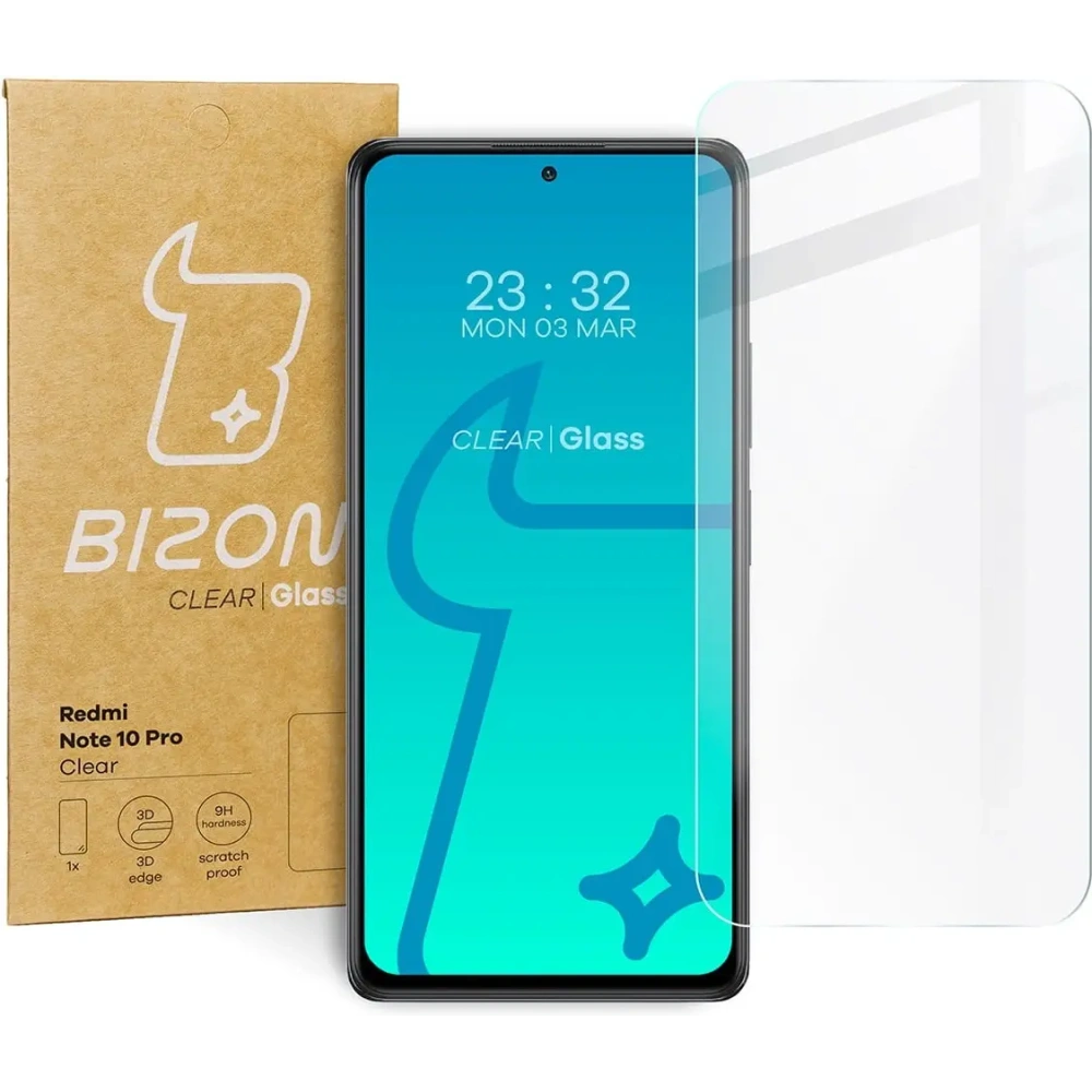 Wholesale Bizon Glass Clear Xiaomi Redmi Note 10 Pro - BIZ2253 - {ean13} - Hurt