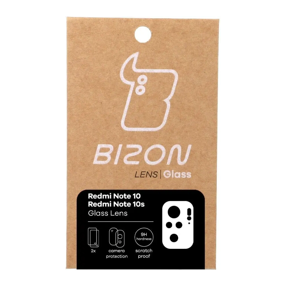 Wholesale Bizon Glass Lens Xiaomi Redmi Note 10 / 10S [2 PACK] - BIZ2254 - {ean13} - Hurt