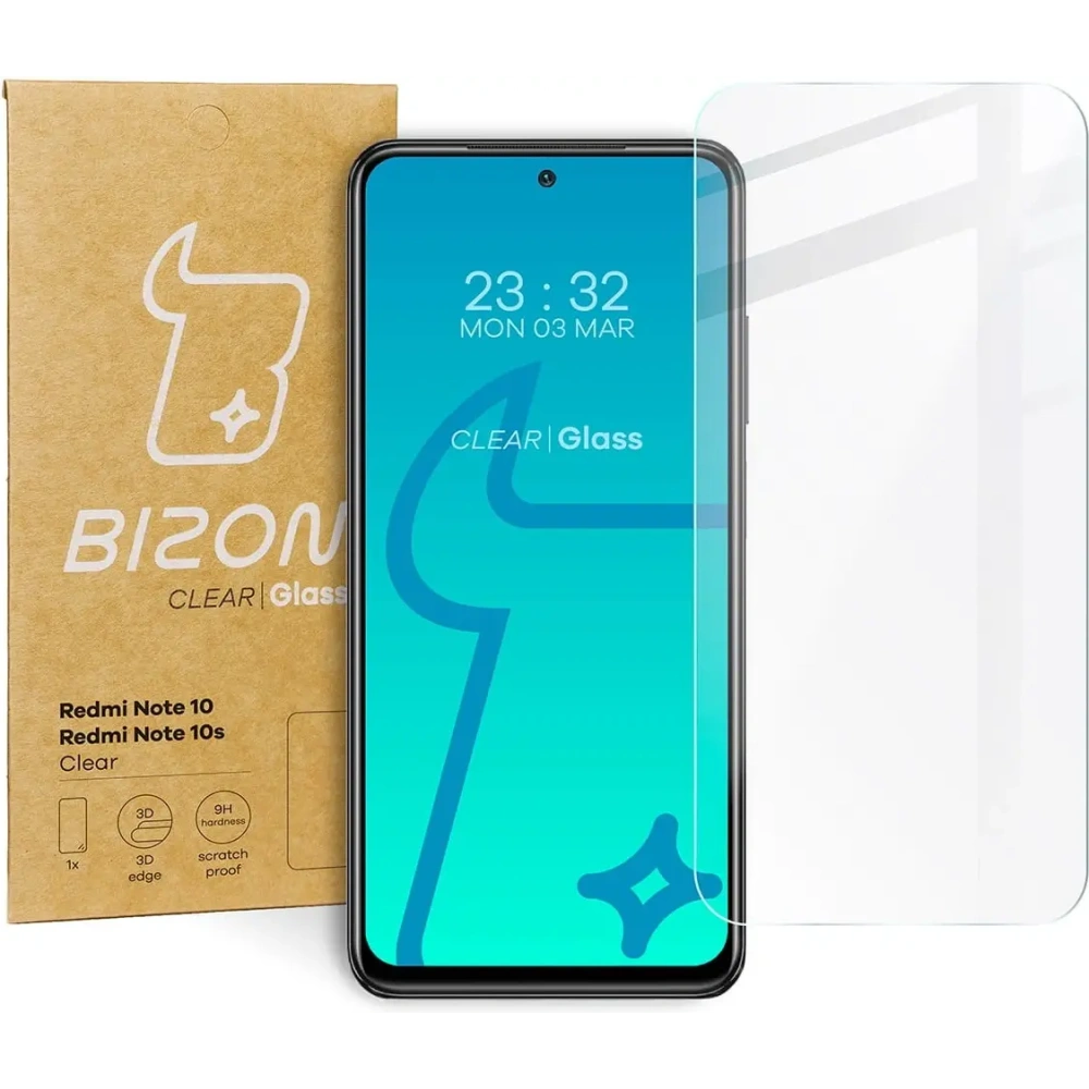 Wholesale Bizon Glass Clear Xiaomi Redmi Note 10 / 10s - BIZ2256 - {ean13} - Hurt