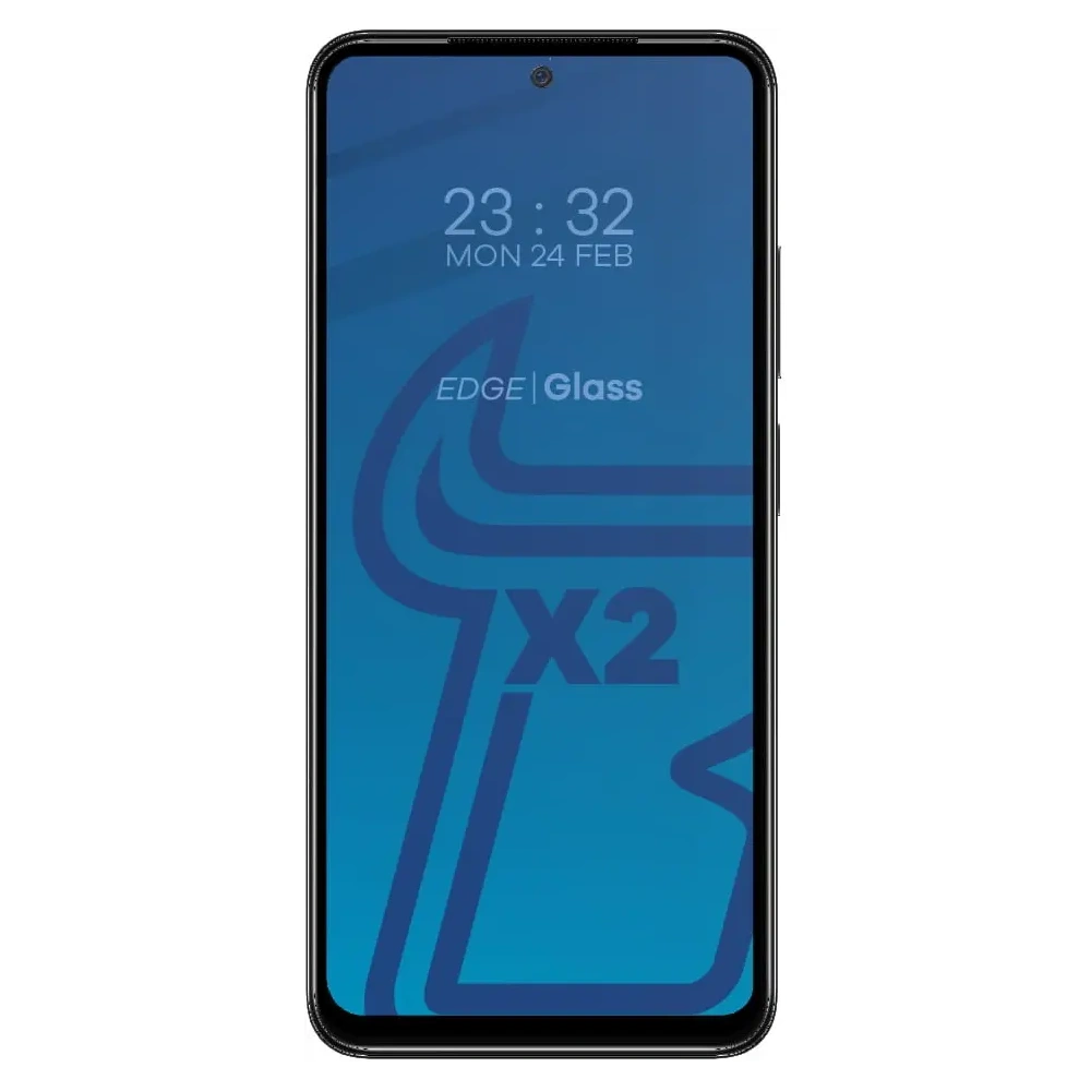Hurtownia GSM - Bizon Glass Edge gehärtetes Glas - [2 PACK] + Linsenschutz für Redmi Note 11 schwarz - BIZ2257 - {ean13} - Hurt