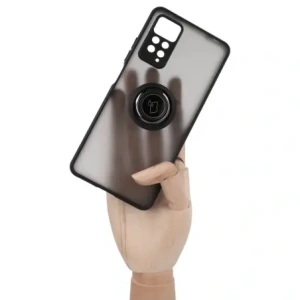 Wholesale Bizon Case Hybrid Ring Xiaomi Redmi Note 11 Pro / Pro 5G smoky with a black frame - BIZ2259 - {ean13} - Hurt
