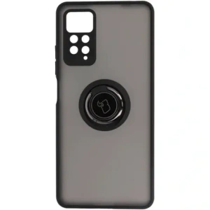 Hurtownia GSM - Bizon Case Hybrid Gyűrű Xiaomi Redmi Note 11 Pro / Pro 5G füstös fekete kerettel - BIZ2259 - {ean13} - Hurt