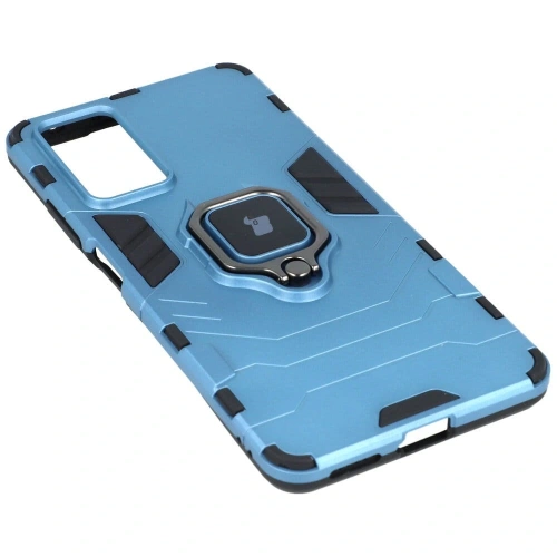 Etui Bizon Case Armor Ring do Xiaomi Redmi Note 11 Pro / Pro 5G niebieskie
