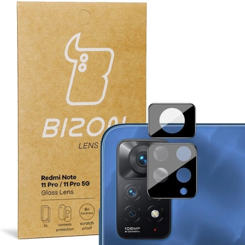 Szkło na aparat Bizon Glass Lens do Redmi Note 11 Pro/ 5G [2 PACK]