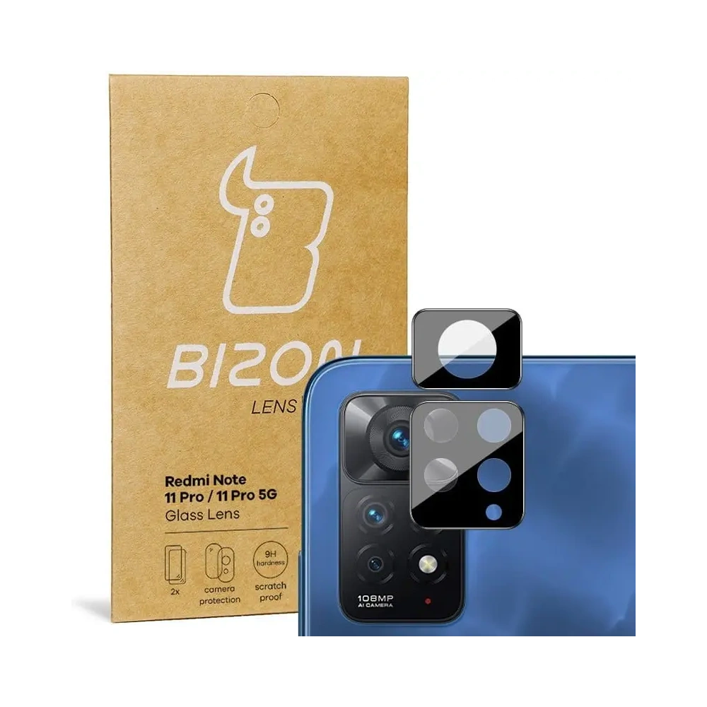 Hurtownia GSM - Bizon üveg lencse Redmi Note 11 Pro/ 5G [2 PACK] - BIZ2261 - {ean13} - Hurt