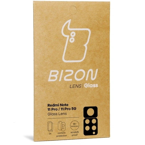 Szkło na aparat Bizon Glass Lens do Redmi Note 11 Pro/ 5G [2 PACK]