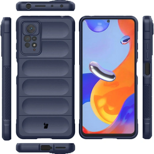 Pancerne etui Bizon Case Tur do Xiaomi Redmi Note 11 Pro / Pro 5G granatowe