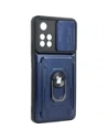 Wholesale Bizon Case Camshield Card Slot Ring Xiaomi Redmi Note 11 Pro+ 5G navy blue - BIZ2270 - {ean13} - Hurt