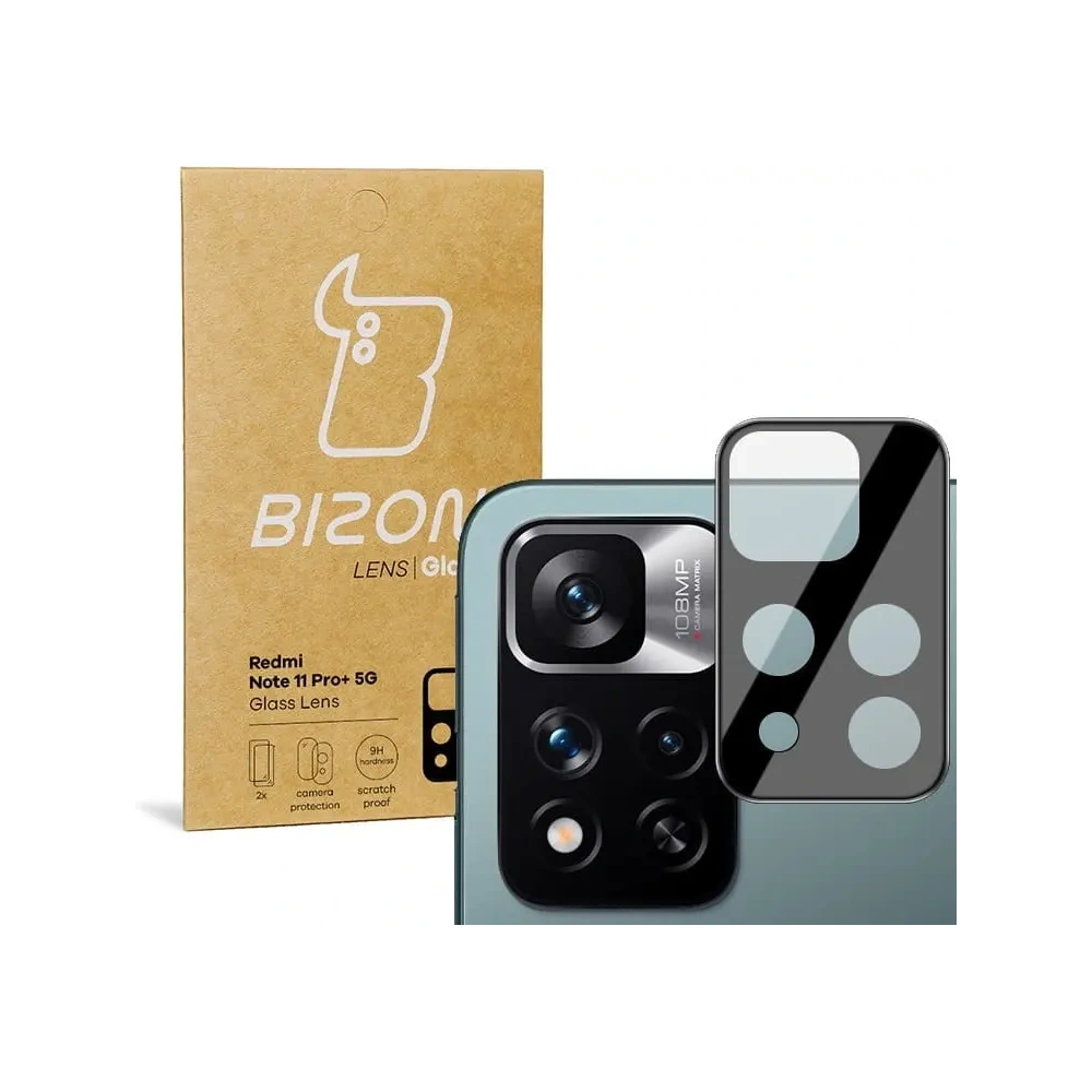 Hurtownia GSM - Bizon Glaslinse Redmi Note 11 Pro+ 5G [2 PACK] - BIZ2272 - {ean13} - Hurt