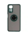Hurtownia GSM - Bizon Case Hybrid Ring Xiaomi Redmi Note 11 / 11S 4G fumuriu cu un cadru verde închis - BIZ2276 - {ean13} - Hurt