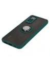 Hurtownia GSM - Etui z uchwytem na palec Bizon Case Hybrid Ring do Xiaomi Redmi Note 11 / 11S 4G przydymione z ciemnozieloną ramką - BIZ2276 - {ean13} - Hurt