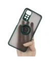 Hurtownia GSM - Bizon Case Hybrid Ring Xiaomi Redmi Note 11 / 11S 4G fumuriu cu un cadru verde închis - BIZ2276 - {ean13} - Hurt