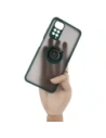 Hurtownia GSM - Bizon Case Hybrid Ring Xiaomi Redmi Note 11 / 11S 4G fumuriu cu un cadru verde închis - BIZ2276 - {ean13} - Hurt