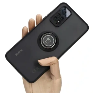 Hurtownia GSM - Bizon Case Hybrid Ring Xiaomi Redmi Note 11 / 11S 4G rauchig mit einem schwarzen Rahmen - BIZ2277 - {ean13} - Hurt