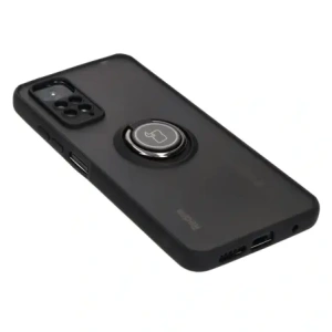 Hurtownia GSM - Bizon Case Hybrid Gyűrű Xiaomi Redmi Note 11 / 11S 4G füstös fekete kerettel - BIZ2277 - {ean13} - Hurt