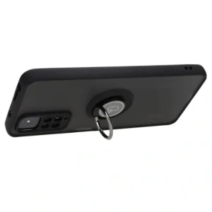 Hurtownia GSM - Bizon Case Hybrid Gyűrű Xiaomi Redmi Note 11 / 11S 4G füstös fekete kerettel - BIZ2277 - {ean13} - Hurt