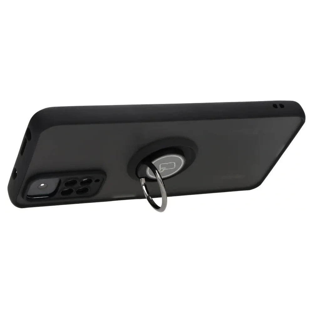Wholesale Bizon Case Hybrid Ring Xiaomi Redmi Note 11 / 11S 4G smoky with a black frame - BIZ2277 - {ean13} - Hurt