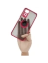 Wholesale Bizon Case Hybrid Ring Xiaomi Redmi Note 11 / 11S 4G smoky with a red frame - BIZ2278 - {ean13} - Hurt