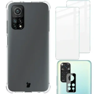 Wholesale Bizon Case Clear Pack case + 2x screen glass + lens glass Xiaomi Redmi Note 11S 4G clear - BIZ2280 - {ean13} - Hurt
