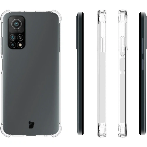 Etui + 2x szkło na ekran + obiektyw Bizon Case Clear Pack Xiaomi do Redmi Note 11S 4G przezroczyste