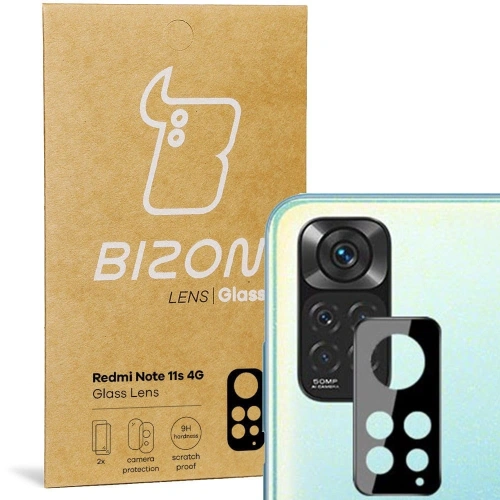 Szkło na aparat Bizon Glass Lens do Redmi Note 11S 4G [2 PACK]