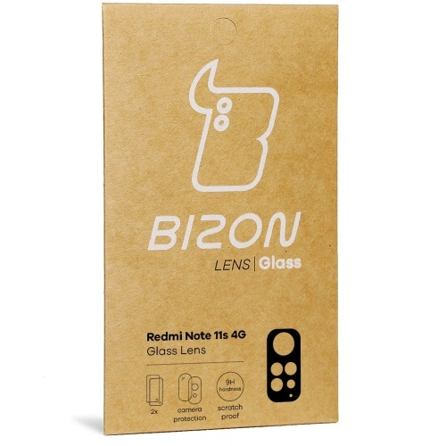 Szkło na aparat Bizon Glass Lens do Redmi Note 11S 4G [2 PACK]