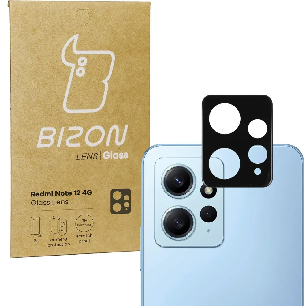 Hurtownia GSM - Bizon Sticlă Obiectiv Xiaomi Redmi Note 12 4G [2 PACHET] - BIZ2283 - {ean13} - Hurt