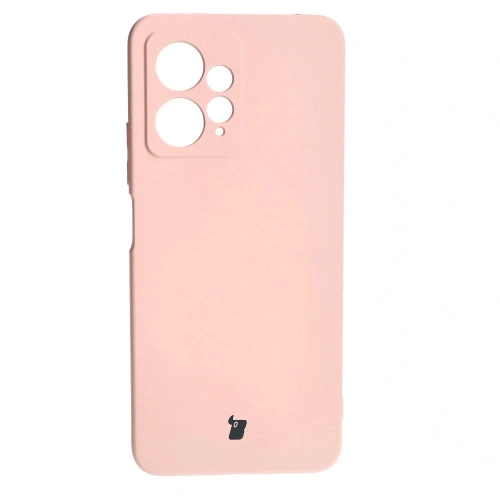 Etui Bizon Case Silicone do Xiaomi Redmi Note 12 4G jasnoróżowe
