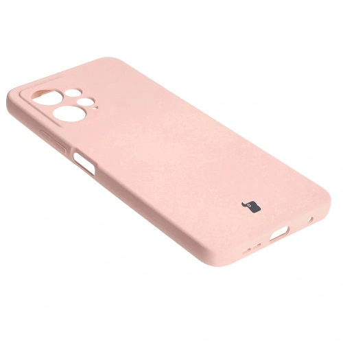 Etui Bizon Case Silicone do Xiaomi Redmi Note 12 4G jasnoróżowe