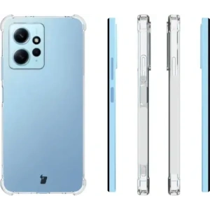 Hurtownia GSM - Bizon Case Clear Pack carcasă + 2x sticlă de ecran + sticlă pentru lentilă Xiaomi Redmi Note 12 4G transparentă - BIZ2288 - {ean13} - Hurt