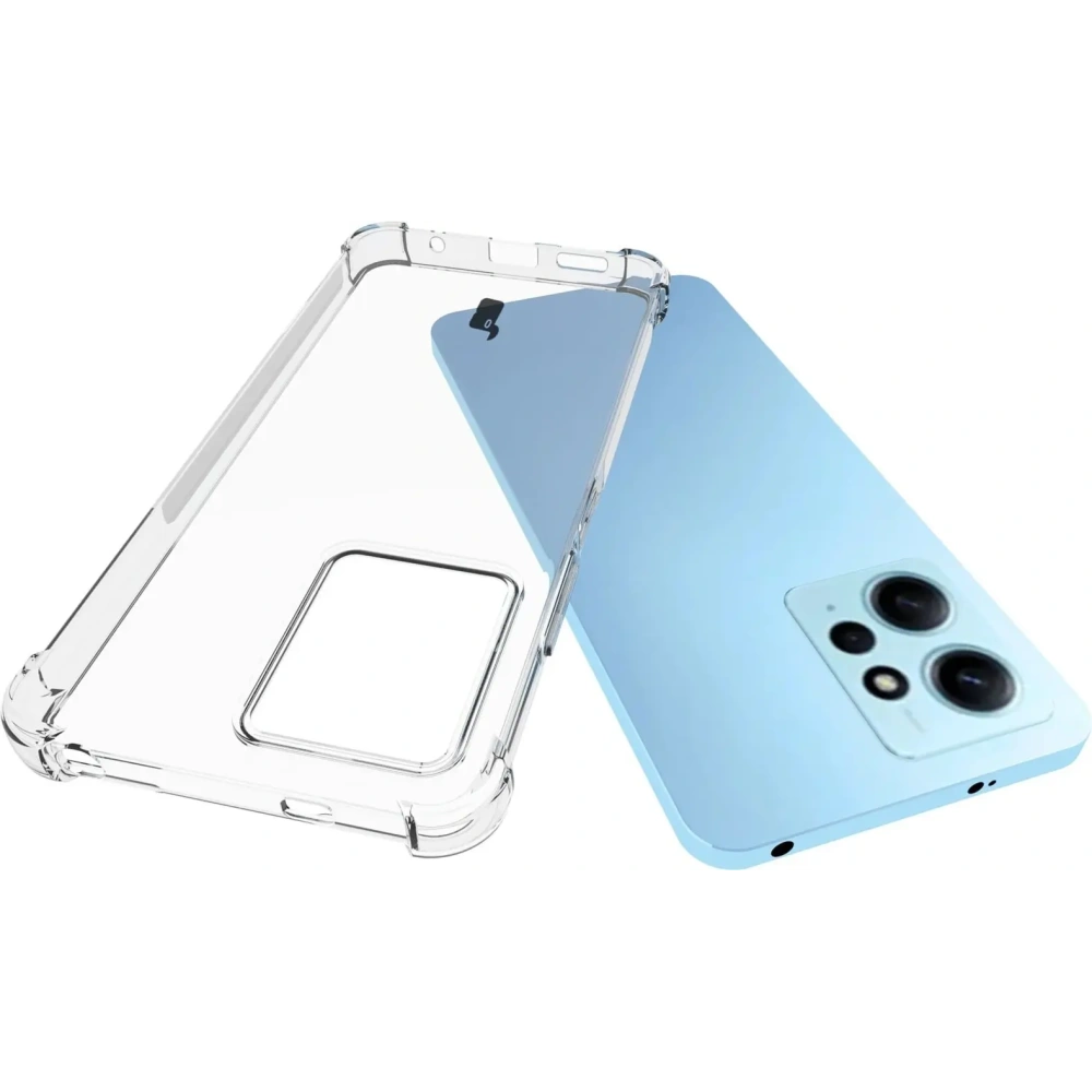 Wholesale Bizon Case Clear Pack case + 2x screen glass + lens glass Xiaomi Redmi Note 12 4G clear - BIZ2288 - {ean13} - Hurt