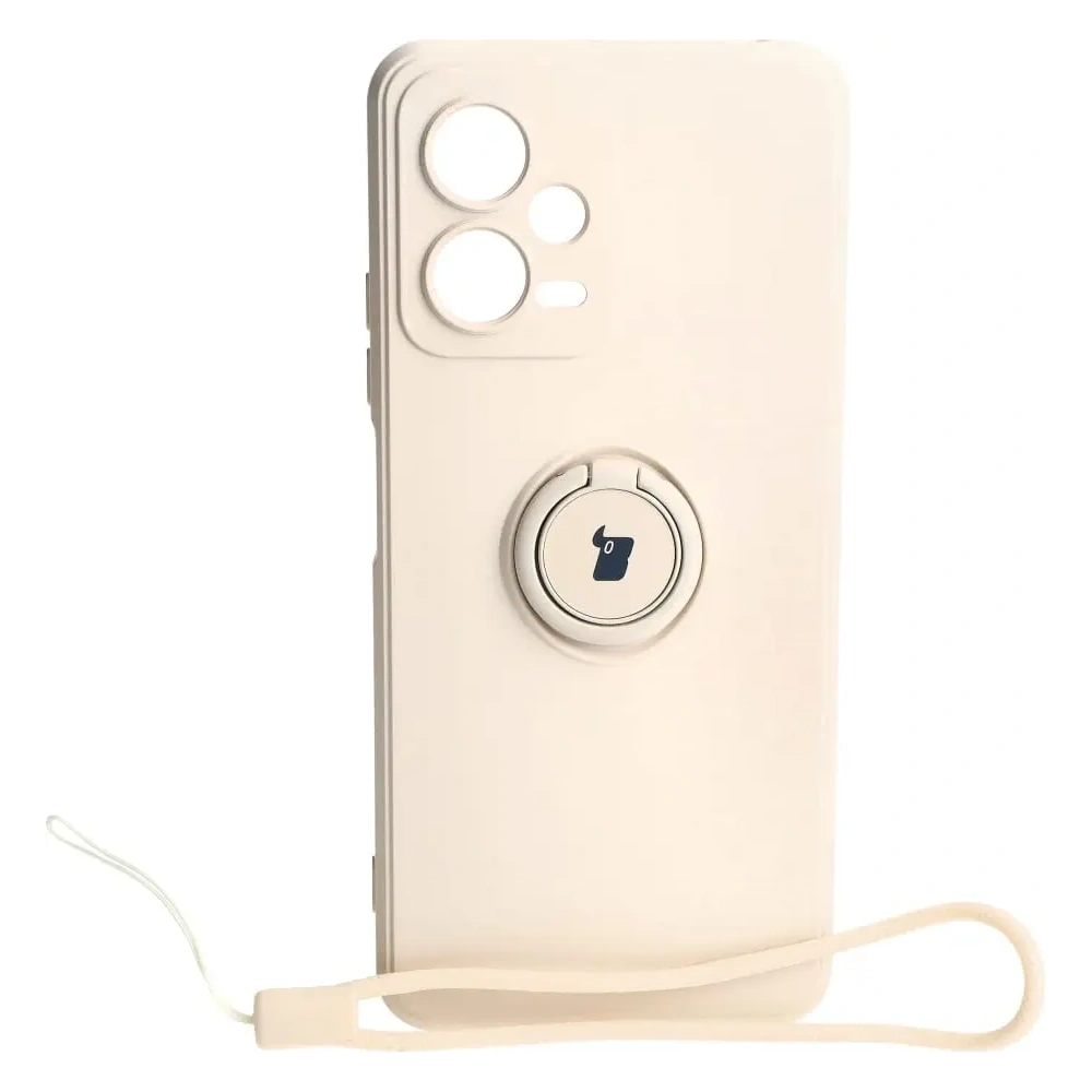 Bizon Case Silikonring Sq Xiaomi Redmi Note 12 5G/Poco X5 beige