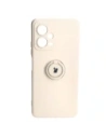 Hurtownia GSM - Etui Bizon Case Silicone Ring Sq do Xiaomi Redmi Note 12 5G/Poco X5 beżowe - BIZ2293 - {ean13} - Hurt