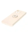 Hurtownia GSM - Etui Bizon Case Silicone Ring Sq do Xiaomi Redmi Note 12 5G/Poco X5 beżowe - BIZ2293 - {ean13} - Hurt