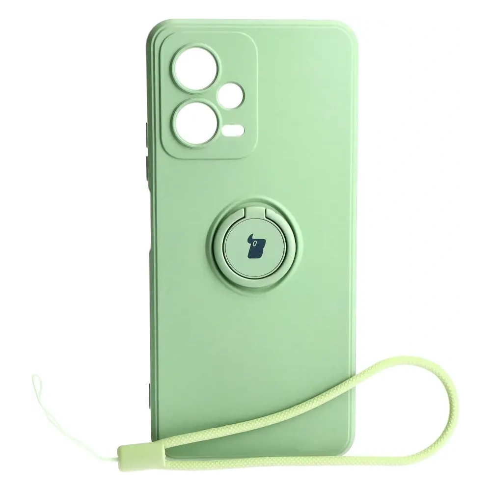 Hurtownia GSM - Bizon Case Silikonring Sq Xiaomi Redmi Note 12 5G/Poco X5 hellgrün - BIZ2294 - {ean13} - Hurt