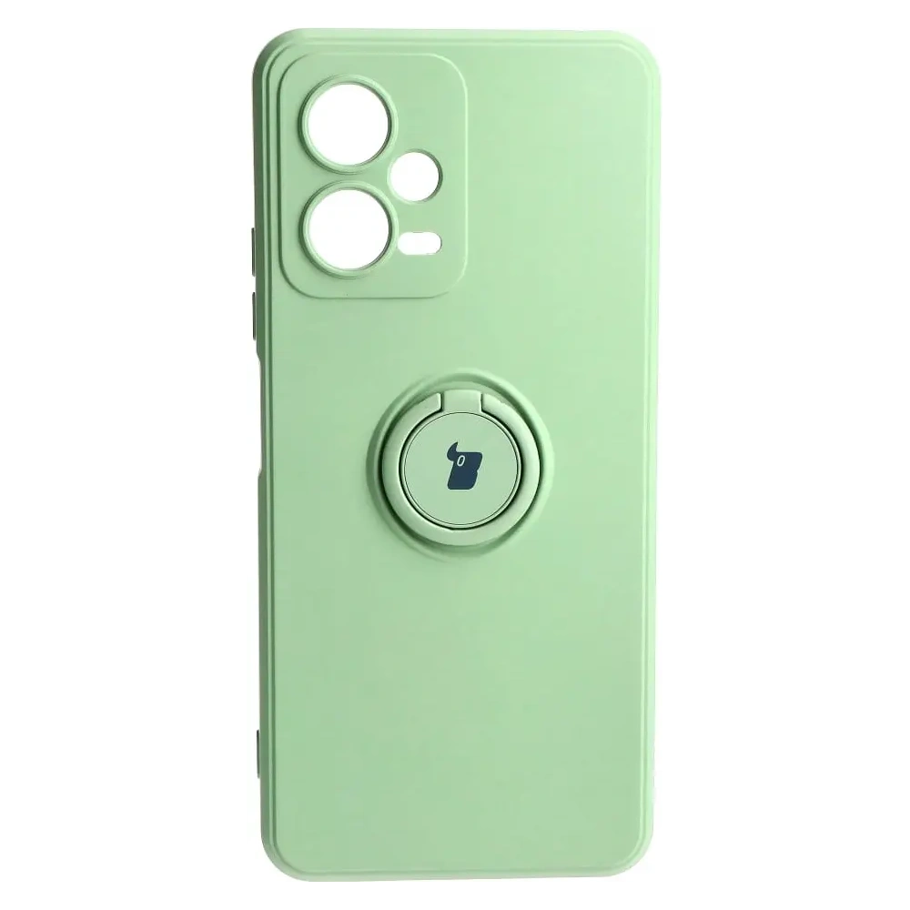 Hurtownia GSM - Bizon Case inel din silicon Sq Xiaomi Redmi Note 12 5G/Poco X5 verde deschis - BIZ2294 - {ean13} - Hurt