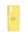 Wholesale Bizon Case Silicone Ring Sq Xiaomi Redmi Note 12 5G/Poco X5 yellow - BIZ2295 - {ean13} - Hurt