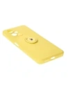 Hurtownia GSM - Etui Bizon Case Silicone Ring Sq do Xiaomi Redmi Note 12 5G/Poco X5 żółte - BIZ2295 - {ean13} - Hurt